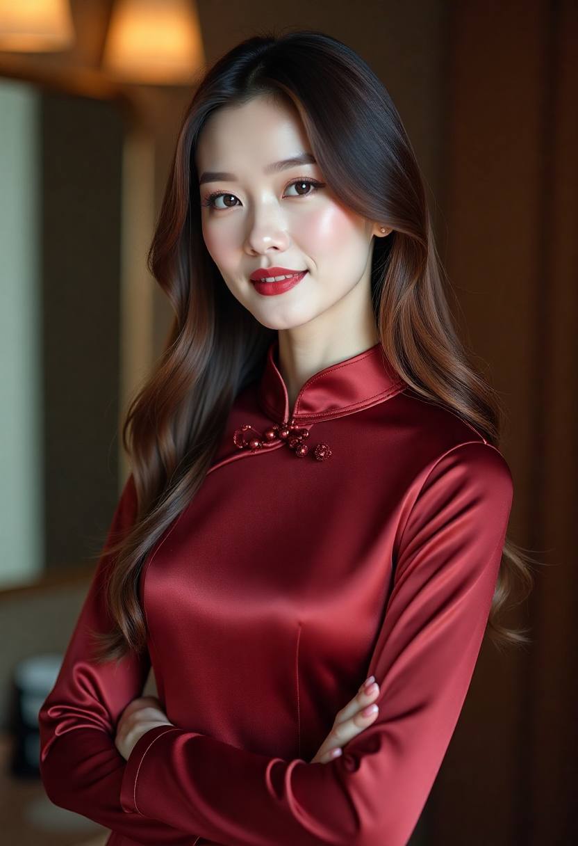 男女主角月下对话剧照